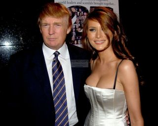 Donald And Melania Trump - 8x10 Photo (mw467)