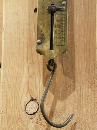 Vintage Frary ' s Hanging Scale 25 