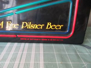 Schlitz Beer/Bar/Alcohol 20x15 light/sign 1982 2