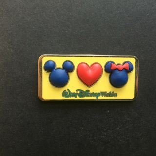 Wdw - Mickey Mouse Loves Minnie Mouse Disney Pin 30931