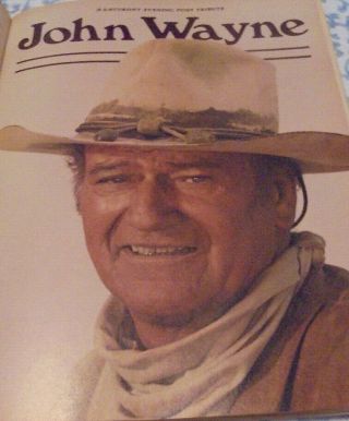 THE SATURDAY EVENING POST,  JOHN WAYNE COVER JULY/AUGUST 1979 3