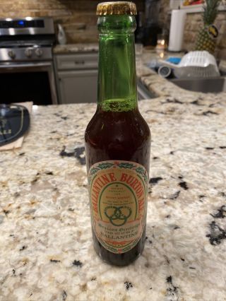 Vintage Ballantine Ale Beer 12 Oz Bottle 1966 Seasonal Special Brew Not