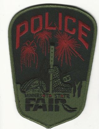 Subdued Swat Srt Minnesota State Fair Police Neat Mn