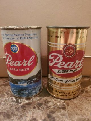 Vintage Empty Beer Can Pearl,  Pearl Brewing Company San Antonio,
