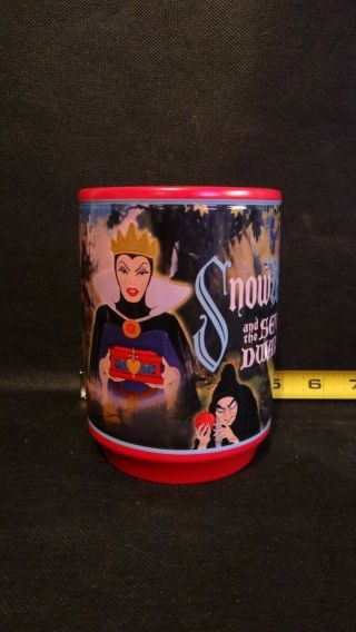Disney Store Snow White and the Seven Dwarfs Coffee Mug Cup Red Queen Prince 2