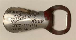 1930s Seitz Beer Brewery Easton Penna Shoe Horn And Bottle Opener N - 11 - 11