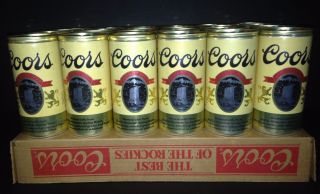 Coors Banquet Beer Entire Case of 24 Beer Can Coin Banks NOS 2