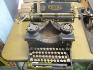 Antique Royal 10 Typewriter Complete Or Keys Only