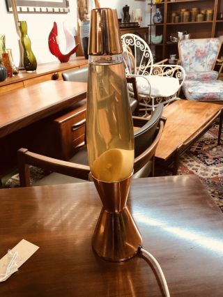 Retro Mid Century Crestworth Lava Lamp 1960s Collectable Vintage Lamp