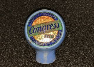 Haberle Congress Brewing Co.  Inc.  Congess Beer Tap Pull