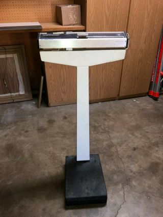 Vintage Health - O - Meter Doctors Office Weight Scale 350 Lbs