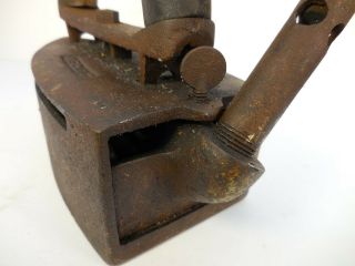 Antique / Vintage Hermit Gas Sad Iron,  Old Tool,  Patented 1911