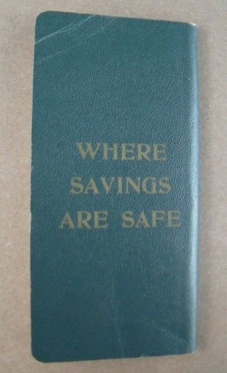 1925 Calendar Ledger Book Home Savings and Loan Association Reading Pa 2