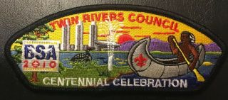 Twin Rivers Council Csp,  Sa - 99.  Bsa 2010.  Centennial Celebration.