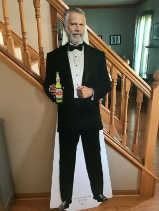 Dos Equis Most Interesting Man In The World Standee 6ft Tall - L@@k