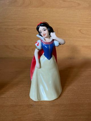 Disney Princess Snow White 6 " Glazed Porcelain Figure Collectible