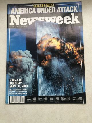 Newsweek - 9 - 11 - 2001 America Under Attack - September 2001 Extra Edition