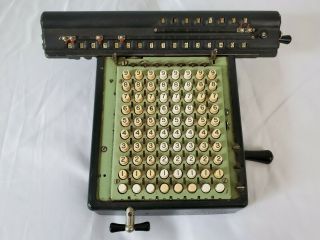 Monroe Early 1900’s Vintage Monroe Mechanical Adding Machine Calculator B - 182