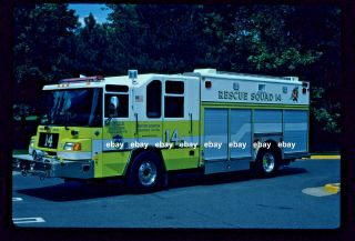 Burke Va 1997 Pierce Quantum 1991 Saulsbury Rescue Fire Apparatus Slide