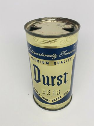 Durst Beer - One Sided Flat Top Can.  Chicago,  Illinois - Il -