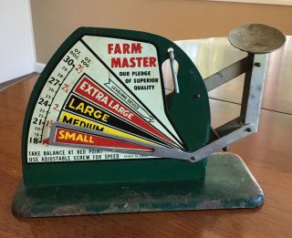 Vintage Farm Master Egg Scale