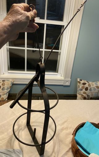 Vintage Wrought Iron String Spool Holder/dispenser?