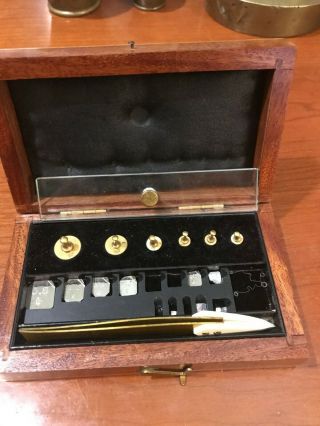 Set Of Boxed Scientific Weights