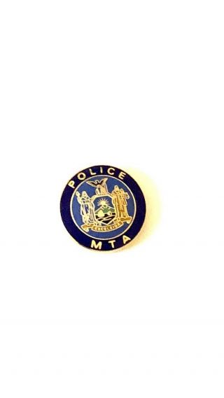 Mta York City Transit Police Lapel Pin