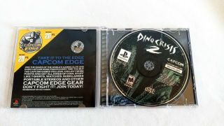 Dino Crisis 2 Video Game PlayStation PS1 Vintage Retro 2