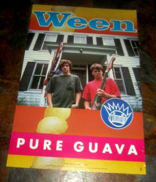 Ween 20 " X 30 " 1992 Pure Guava Vintage Poster
