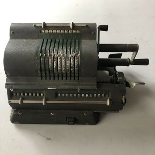 Antique Mechanical Calculator Or A Paperweight.  1940s