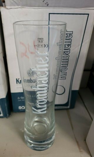 5 Htf Krombacher Pils 0.  4 Liter Glass Glasses -