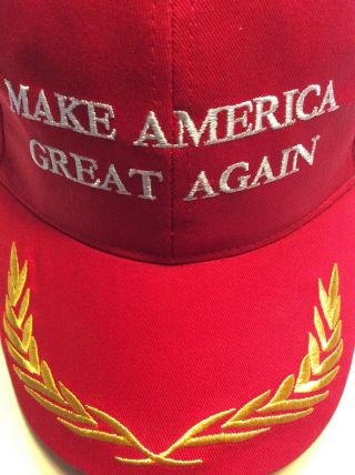 Red Maga Make America Great Again President Donald Trump Hat Cap Embroidered Us