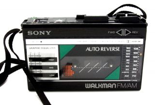 Vtg Sony Fm/am Walkman Cassette Player Wm - F18/f28 Japan Fully Complete