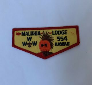Oa Maluhia Lodge 554 Hawaii Flap