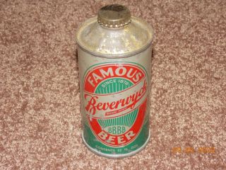 Beverwyck Famous Beer Since 1878 - Cone Top Can - Albany,  York - Empty