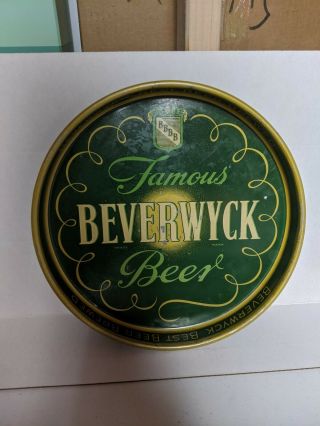 Beverwyck Beers & Ales Tray Albany N.  Y.