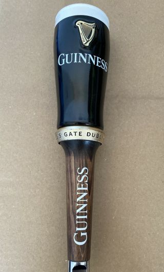Guinness Beer Tap Handle 12.  5 " - St James Gate Ireland Perfect Pour Handle