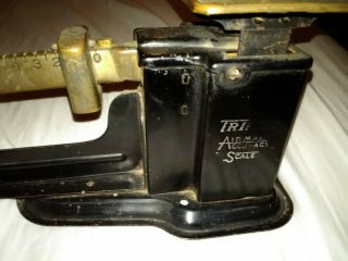 Vintage Triner Air Mail Accuracy Postal Scale vintage Chicago USA antique 1940 2