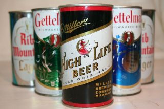 Miller High Life Beer 12 Oz.  1950 