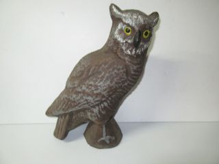 Carry Lite Paper Mache Great Horned Owl Decoy