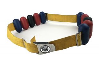 Seatec Diver Weight Belt & 21 Pound Color Weights For Scuba Deep Sea Diving Vtg