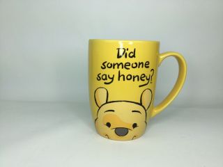 Winnie The Pooh Mug Hong Kong Disneyland Park Exclusive - Did Someone Say Honey?
