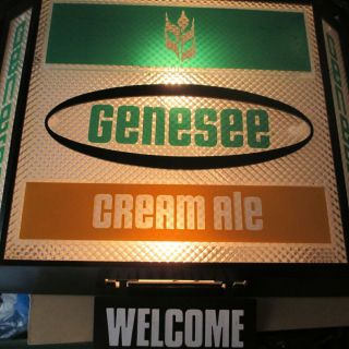 Vintage Genesee Cream Ale Beer Bar Light Sign 2
