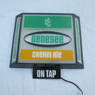 Vintage Genesee Cream Ale Beer Bar Light Sign 3