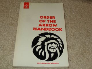 Boy Scout Bsa Order Of The Arrow 1977 Printing Ordeal Oa Lodge Handbook Book