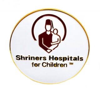 Shriners Hospitals Car Emblem 3 " Peel & Stick Ch
