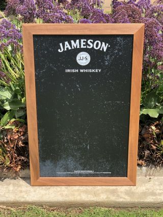 Jameson Irish Whiskey Beer Bar Pub Man Cave Chalkboard