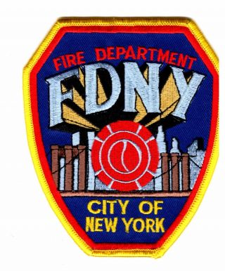 Fdny Fire Department Patch York City Post 9 /11 Prototype