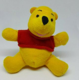 Mini Winnie The Pooh Bear Toy Walt Disney World 3 "